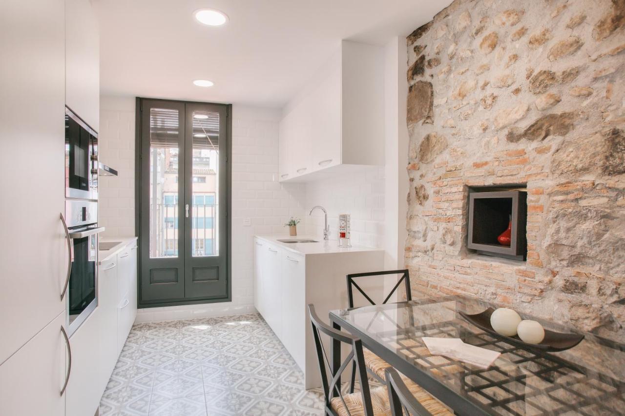 Flateli Rambla 5 2-1 Apartment Girona Bagian luar foto