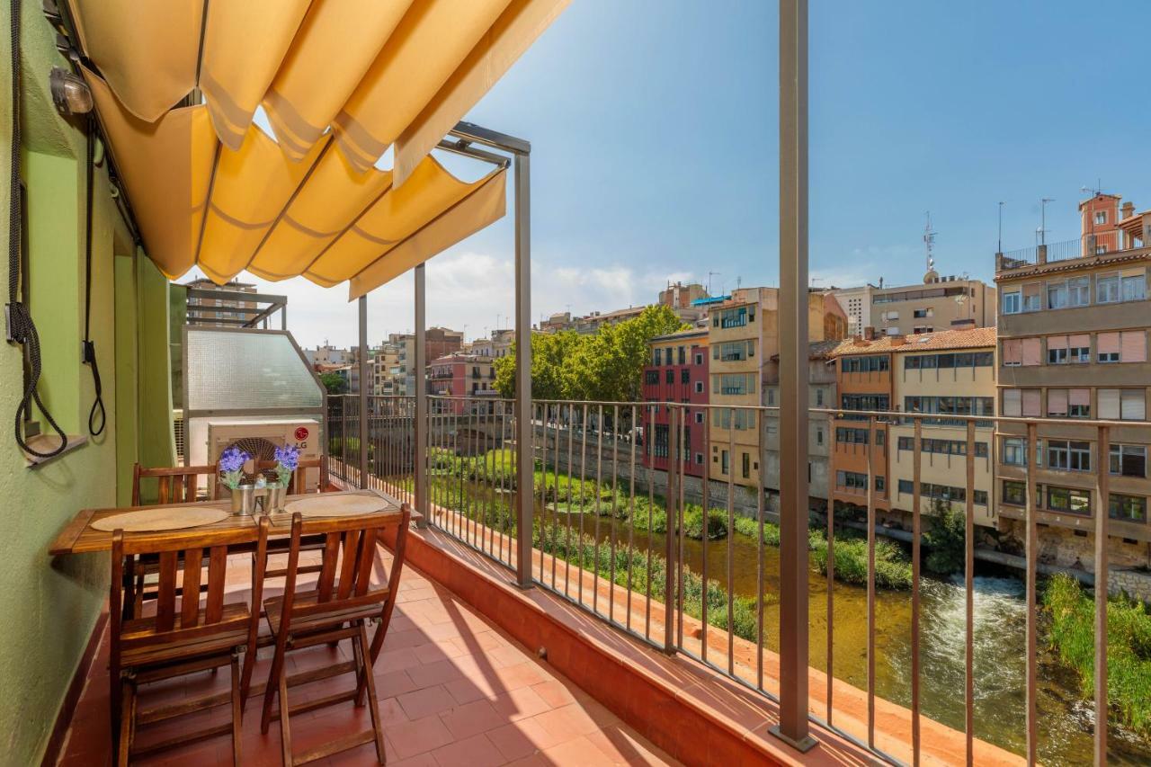 Flateli Rambla 5 2-1 Apartment Girona Bagian luar foto